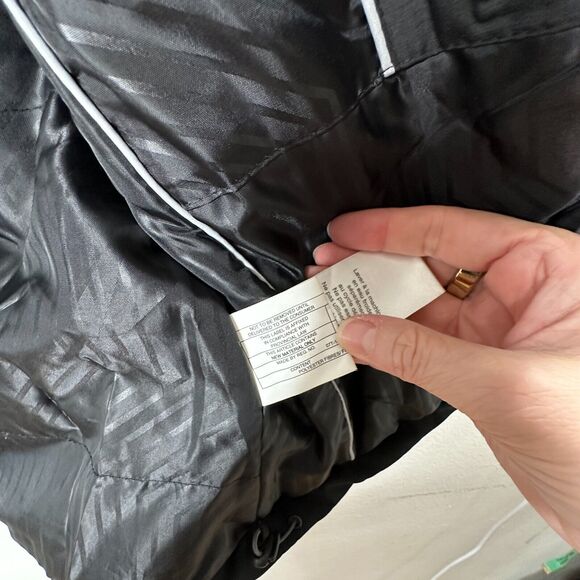 North End Sports Weather Technology Black High Collar Zip Jacket & Pockets S - Picture 9 of 13